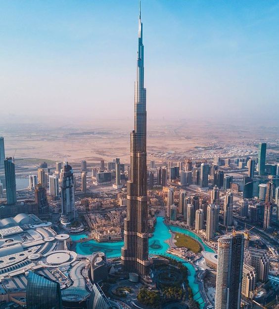Burj Khalifa in Dubai