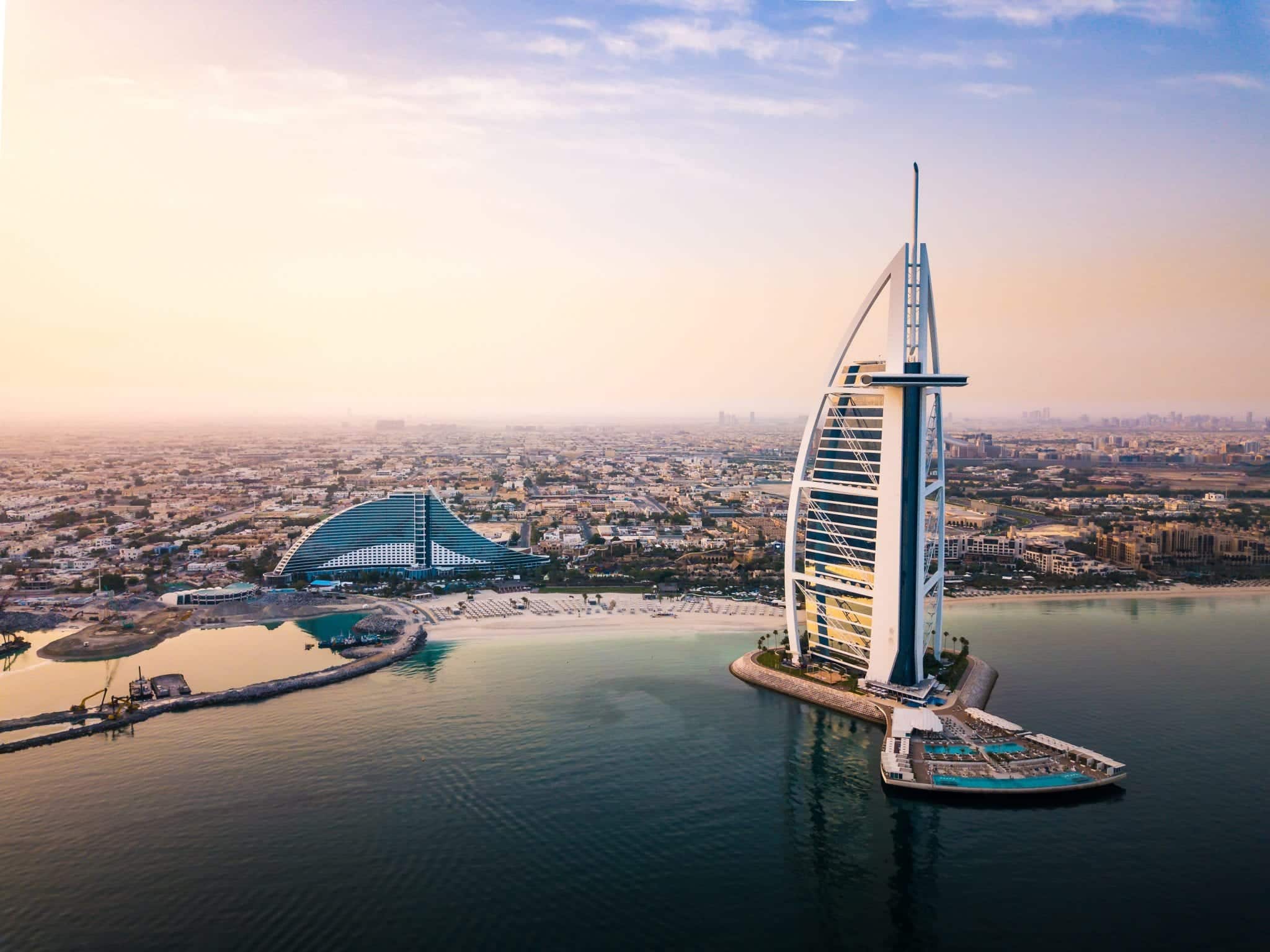 Iconic luxury hotel in Dubai