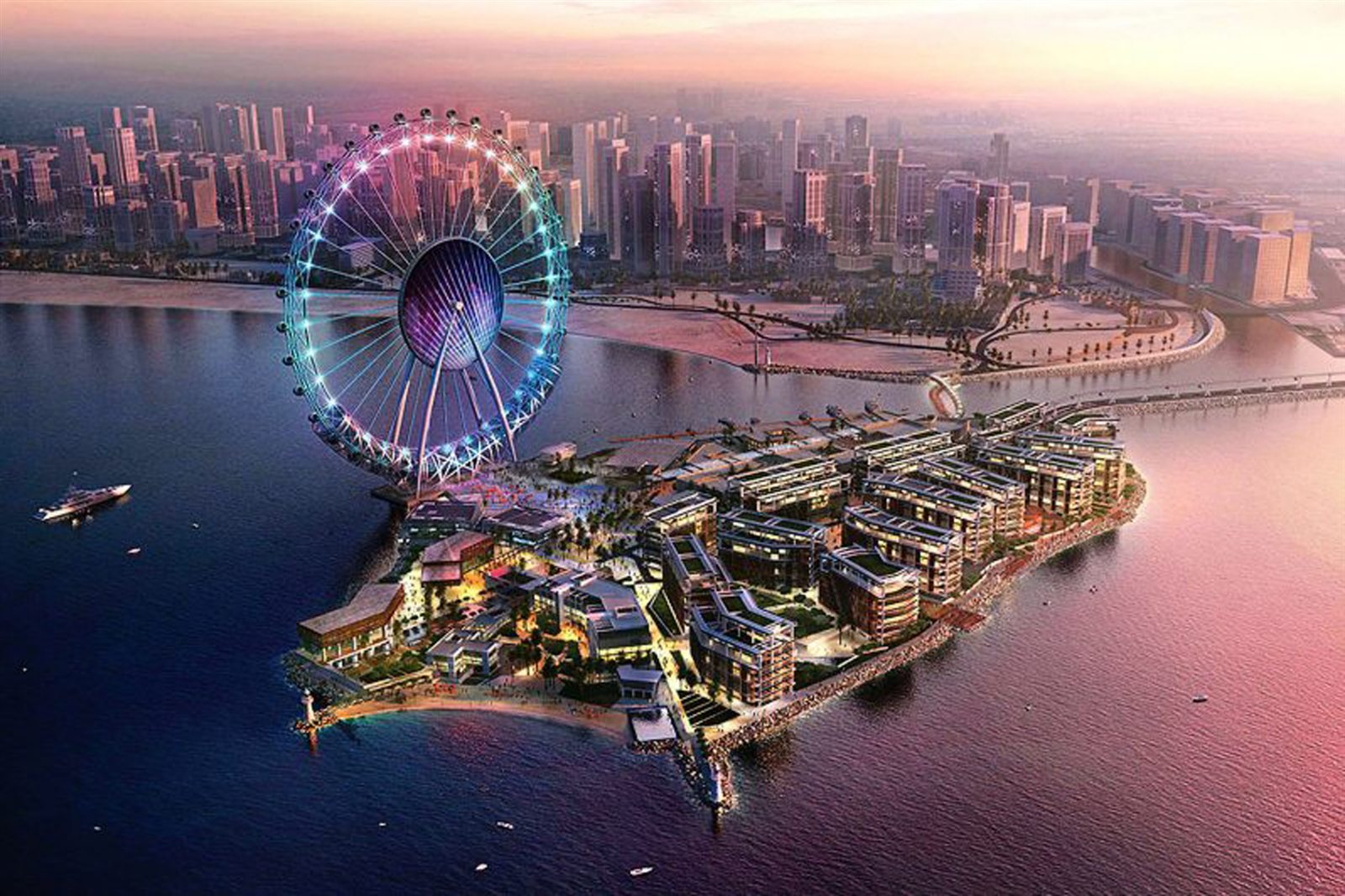 Bluewaters Island in Dubai