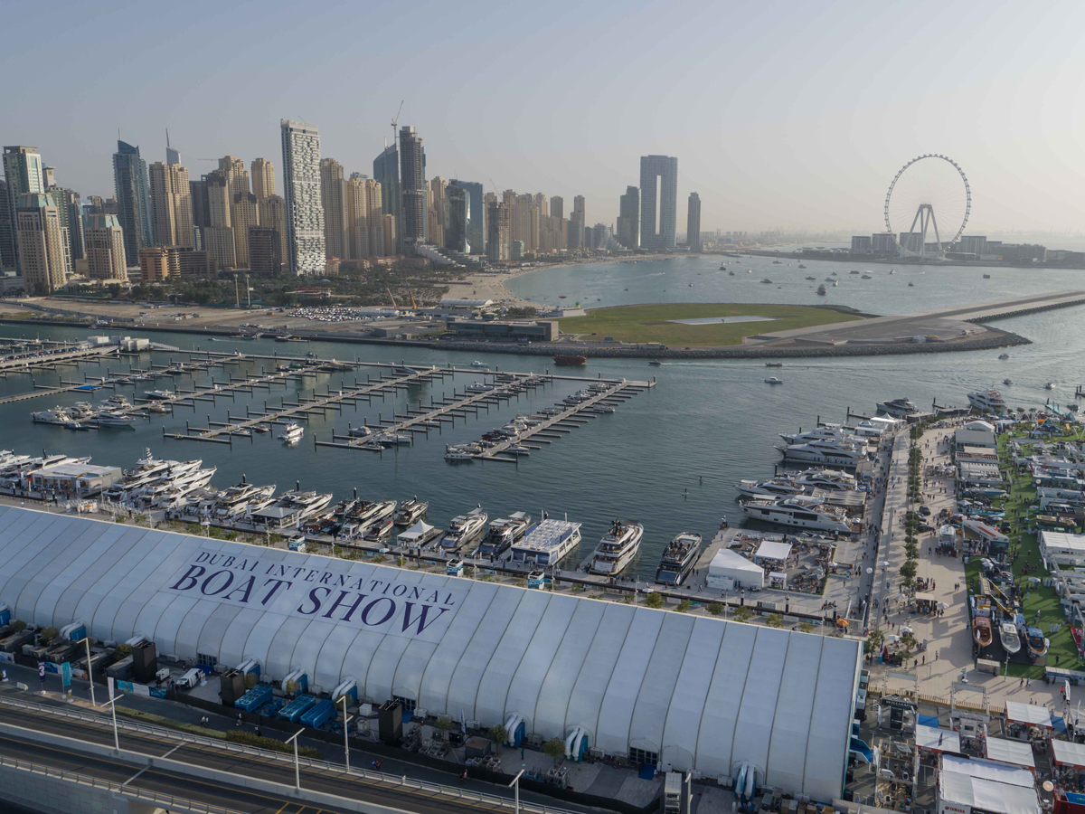 Dubai International Boat Show at Dubai Harbour