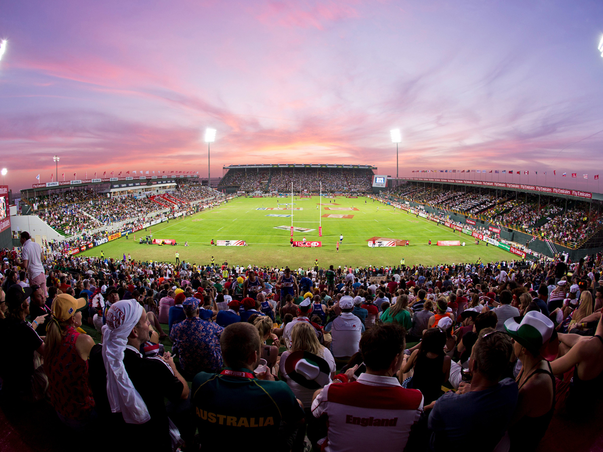 Emirates Dubai 7s rugby tournament