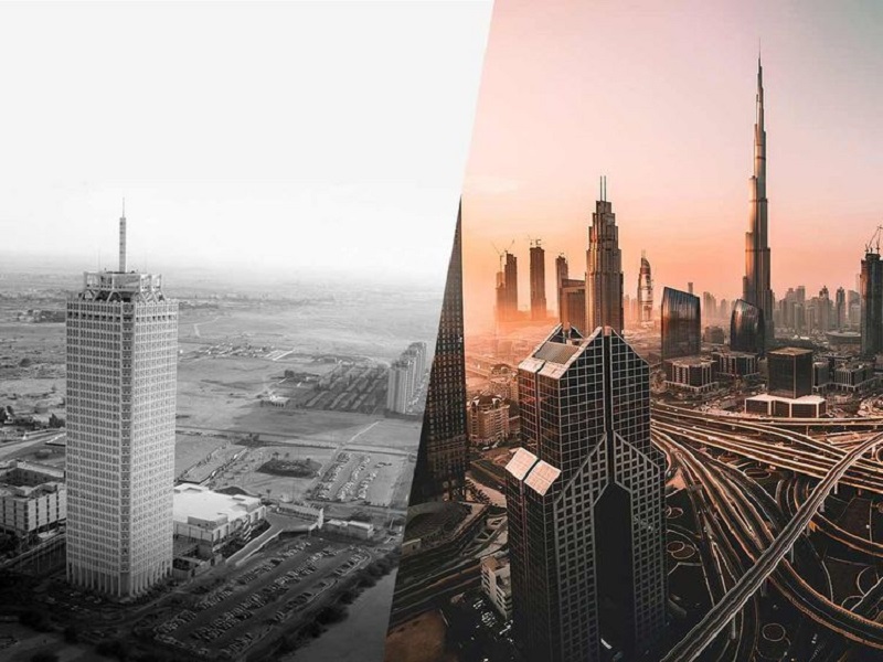 The UAE then and now